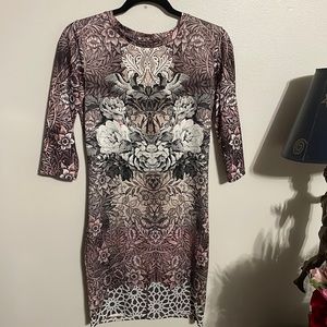 TOPSHOP Floral Dress